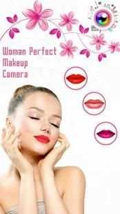 Women Perfect Makeup Camera: Woman Photo Makeup स्क्रीनशॉट 5