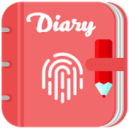 ikon diary with a fingerprint lock