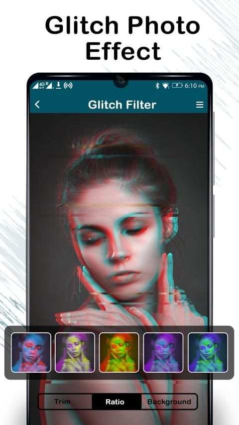Glitch Video Effect- Photo Effects screenshot 1