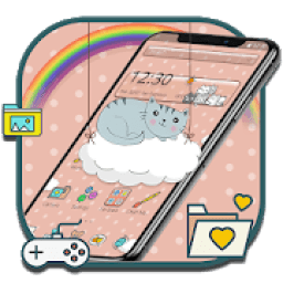 ikon Lovely Cute Cat Theme