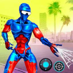 Spider Stickman hero: Gangster of Real crime city
