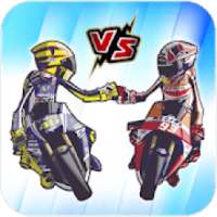 Duel! Rossi & Marquez - MotorGP Racing