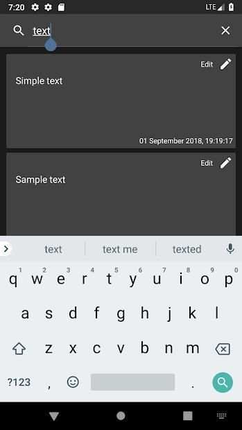 VK Notes screenshot 1