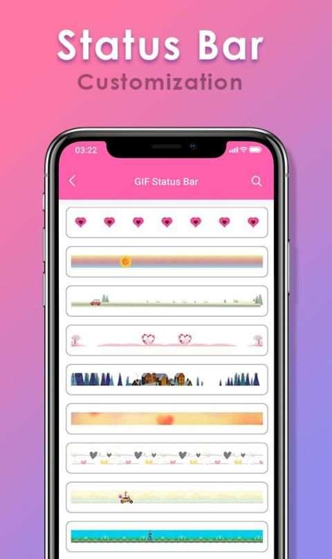 Notification Bar Customization -Status Bar Changer screenshot 1