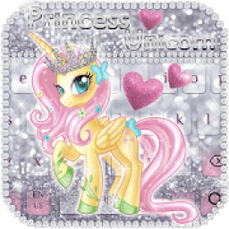 ikon Cute Princess Unicorn Keyboard