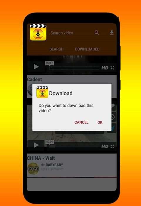 Download Video Downloader HD स्क्रीनशॉट 1