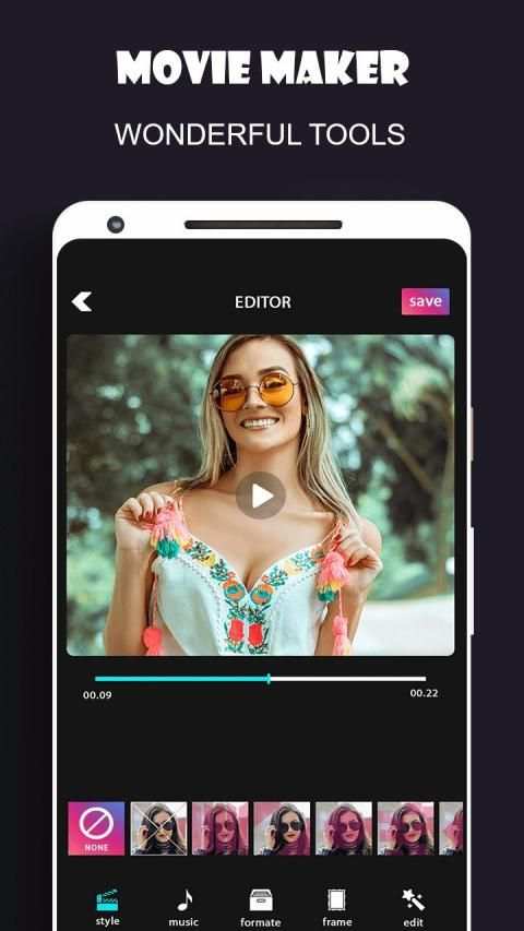 Photo video maker with music - Free video maker screenshot 4