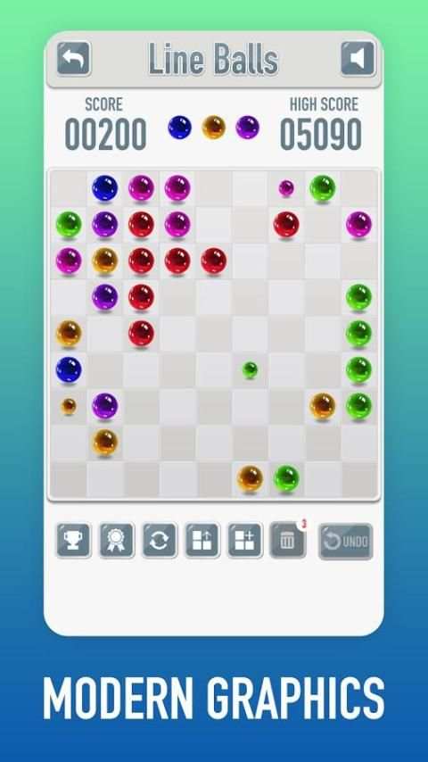 Line Ball - free classic lines game screenshot 5