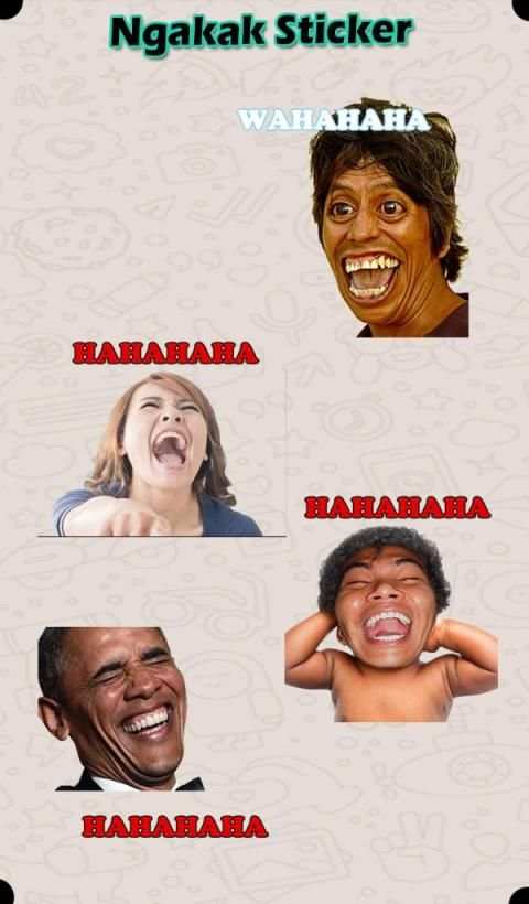 Stiker New Ngakak - WAStickerApps screenshot 4