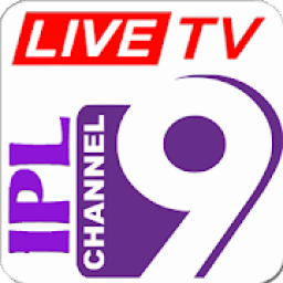 Live IPL TV &amp; Football TV Channel 9 Sports Update icon