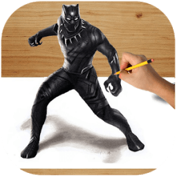 How To Draw Black Panther | Fans icon