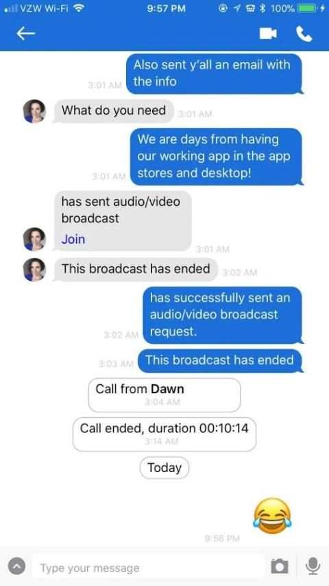 MFA Messenger screenshot 1