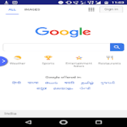 ikon Indian google