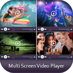 Multi Screen Video Player 2018 आइकन