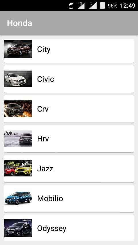 Katalog Spesifikasi Mobil screenshot 4