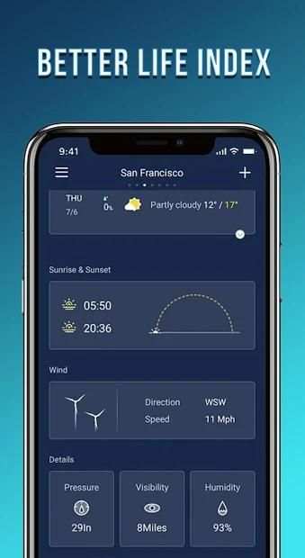 Weather Live -Daily Weather & Forecast Report screenshot 3