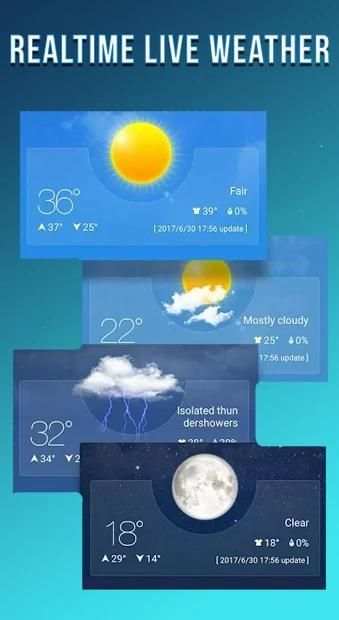 Weather Live -Daily Weather & Forecast Report screenshot 1