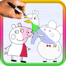 ikon How To Draw peppa pig