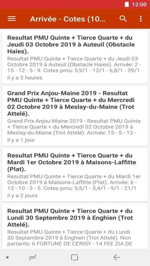 Le Quinte Plus - Pronostic & Résultats Courses screenshot 4