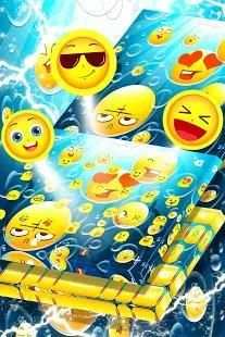 Funny Summer Time Emoji Keyboard screenshot 2