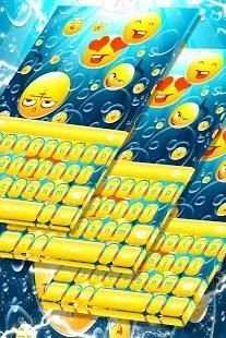 Funny Summer Time Emoji Keyboard screenshot 1