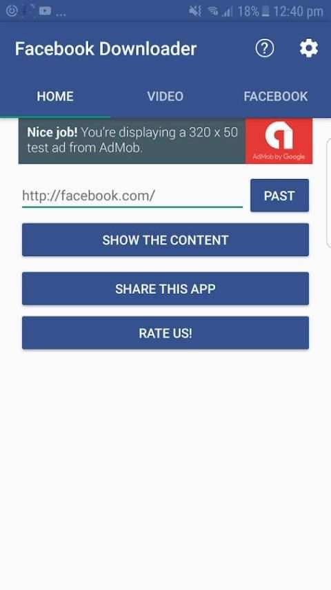 Facebook Video Downloader screenshot 3