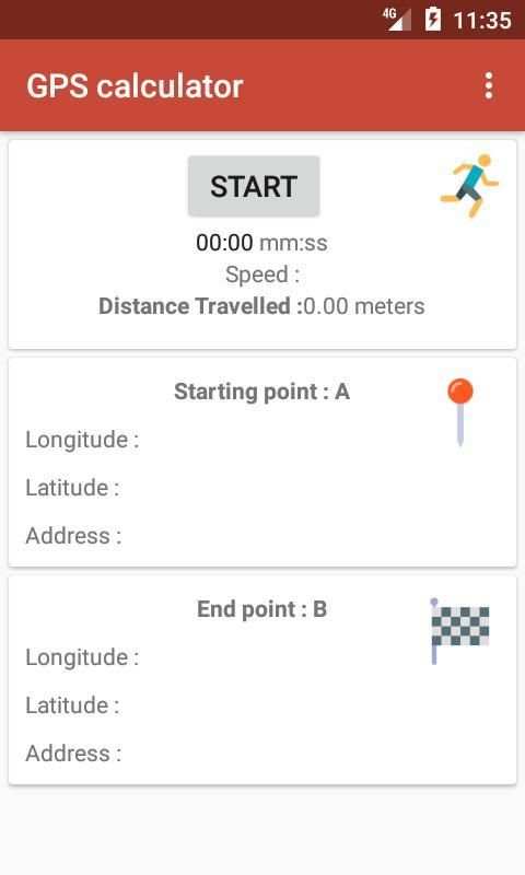 GPS Calculator screenshot 1