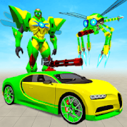 ikon Flying Dragonfly Robot Car Transformation