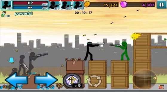 Angry Stick Gun Fighter screenshot 2