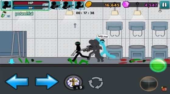 Angry Stick Gun Fighter screenshot 1