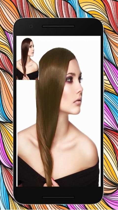 Hair Color Changer - Styles Salon & Recolor screenshot 1