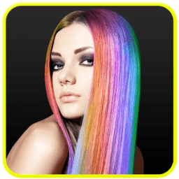 Hair Color Changer - Styles Salon &amp; Recolor आइकन