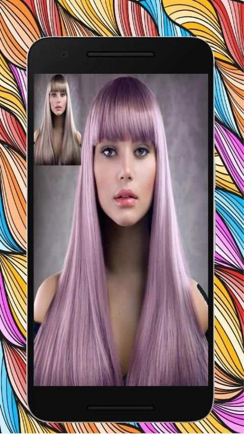 Hair Color Changer - Styles Salon & Recolor screenshot 5