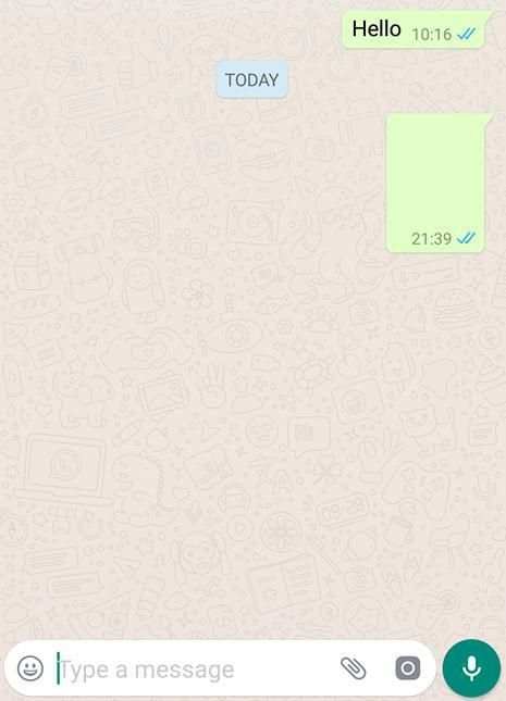Blank Message for WhatsApp: WhatsBlank screenshot 1