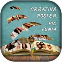 Creative Poster Funia Effect Frame on 9Apps