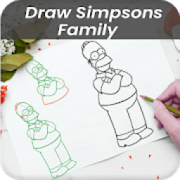 learn to draw the simpsons characters icon