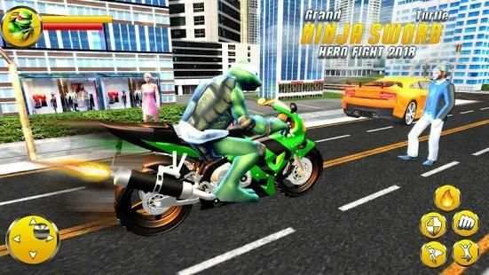 Grand Ninja Turtle Street Fight screenshot 2