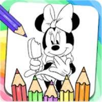 Minnie Mouse Drawing Book