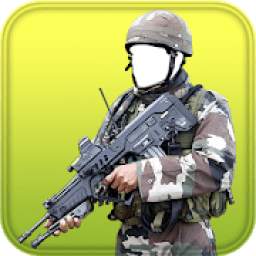 Army War Suit Photo Editor