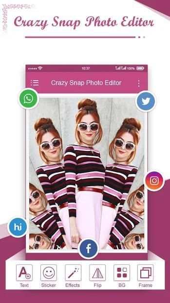 Crazy Snap Photo Effect 1 تصوير الشاشة