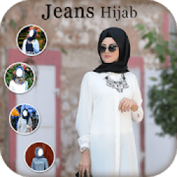 ikon Jeans Hijab Photo Suit