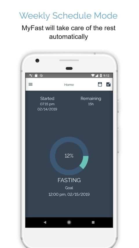 MyFast - Intermittent Fasting Tracker Schedule App स्क्रीनशॉट 16