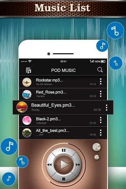 POD Equalizer Music Player screenshot 3