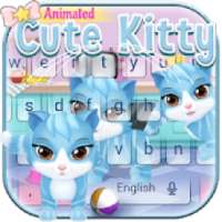 Animated Cute Kitty Keyboard