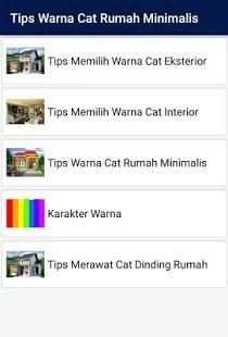 Warna Cat Rumah Minimalis screenshot 6