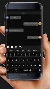 Classic Black Keyboard Theme screenshot 3