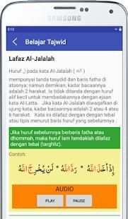 Tajwid Dengan Audio - Belajar screenshot 1