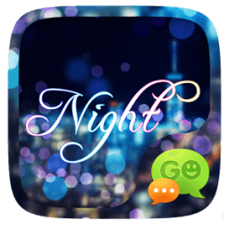 ikon GO SMS NIGHT THEME