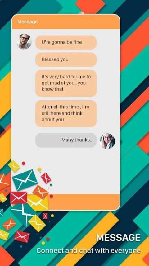 Message Style Samsung S9 - Samsung S9 + Messenger screenshot 5