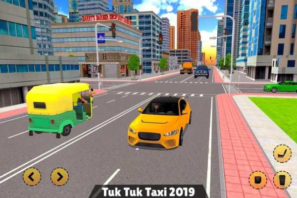 Offroad Tuk Tuk Rickshaw Taxi Sim 2019 स्क्रीनशॉट 14